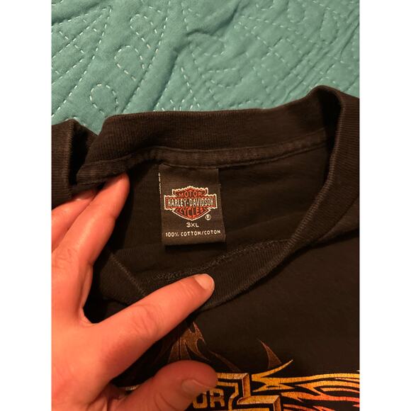 Harley-Davidson Men's Size 3XL T-Shirt Grand Canyon Bellemont, AZ Black SS - Picture 5 of 5